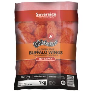 Buffalo Wings Hot 1kg (PROMO)