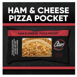 Pizza Pocket - Ham & Cheese 220g (NEW)